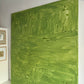 Abstract green painting