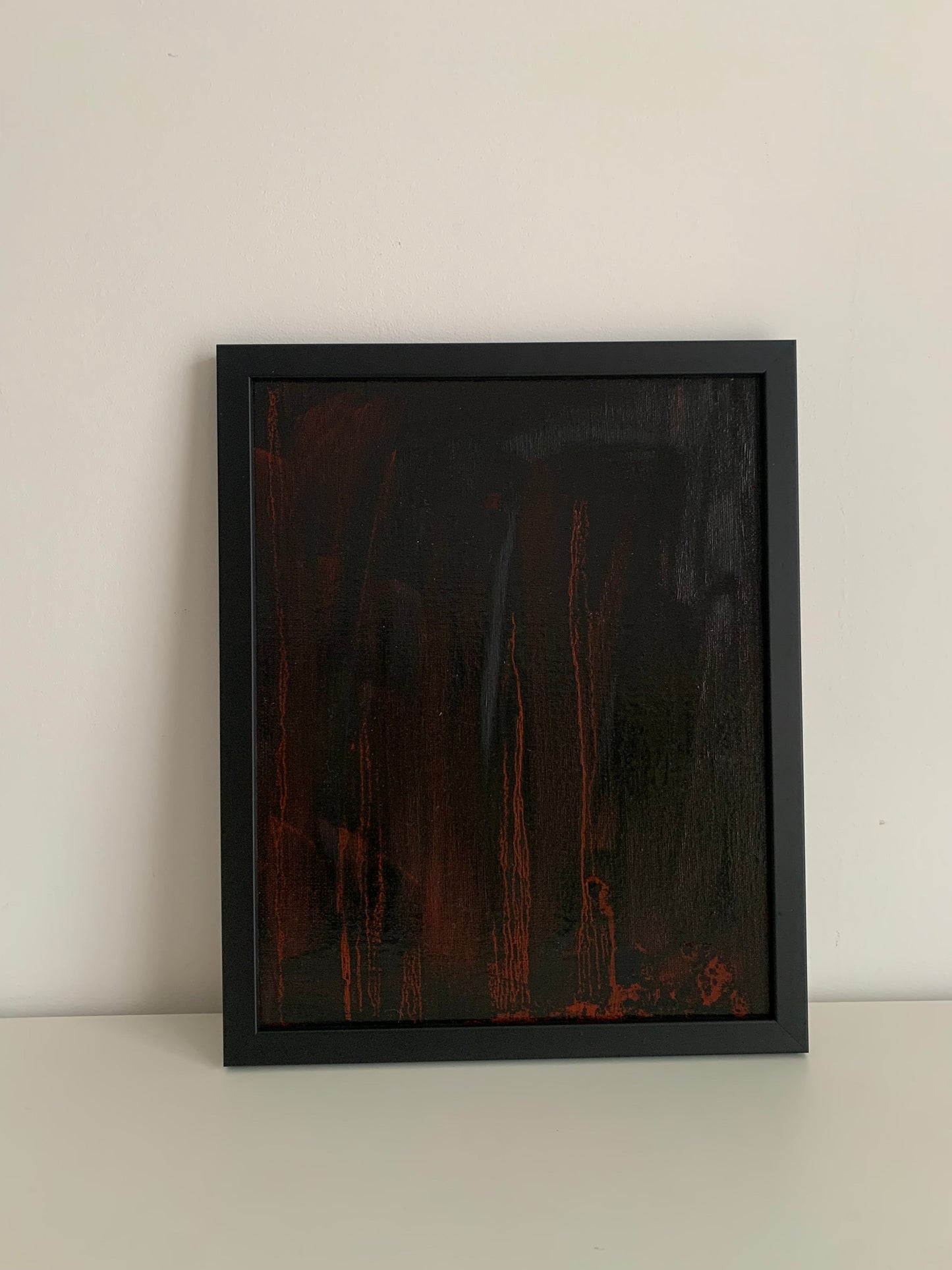 Black small painting