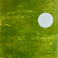 Green textured painting